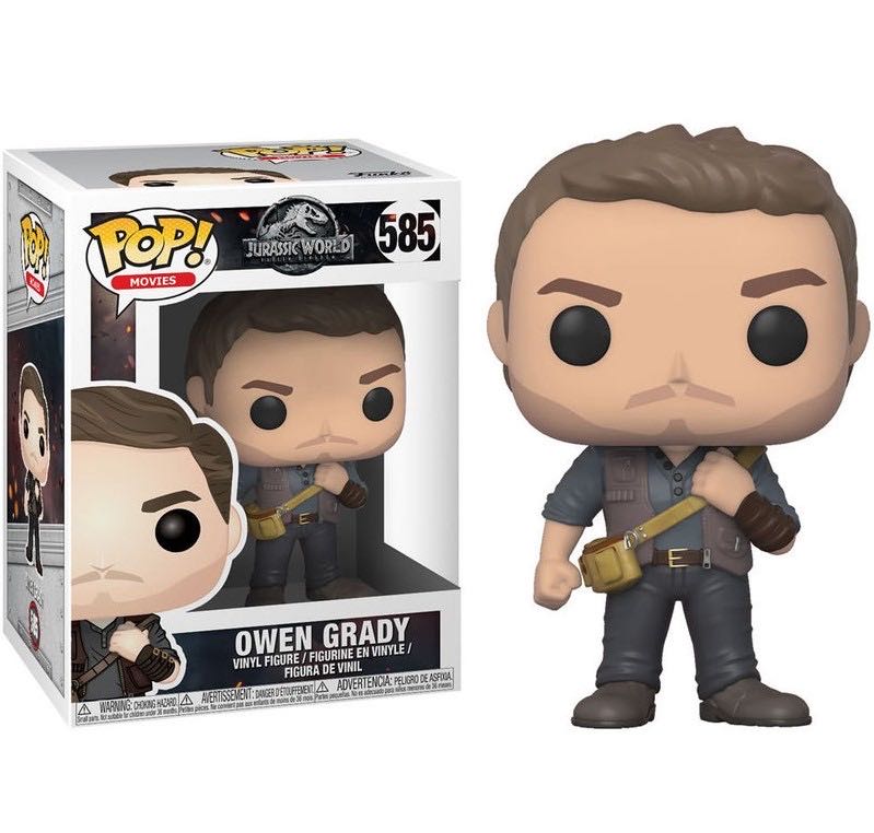 JP Owen Grady #1208 - Jurassic World vinyl figure collectible [Barcode 889698552950] - Main Image 2