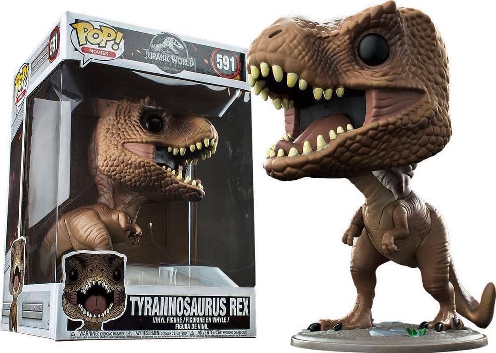 Funko Pop! Movies: JW Dominion T-Rex - Jurassic World vinyl figure collectible [Barcode 889698622226] - Main Image 2