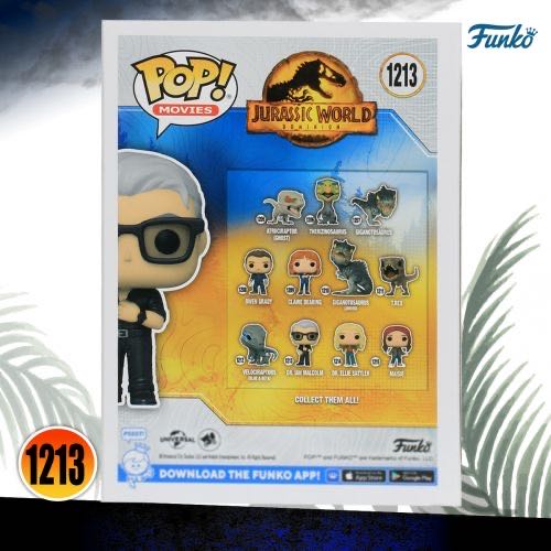 JW Dominion: Dr. Ian Malcolm - Jurassic World vinyl figure collectible [Barcode 889698622240] - Main Image 2