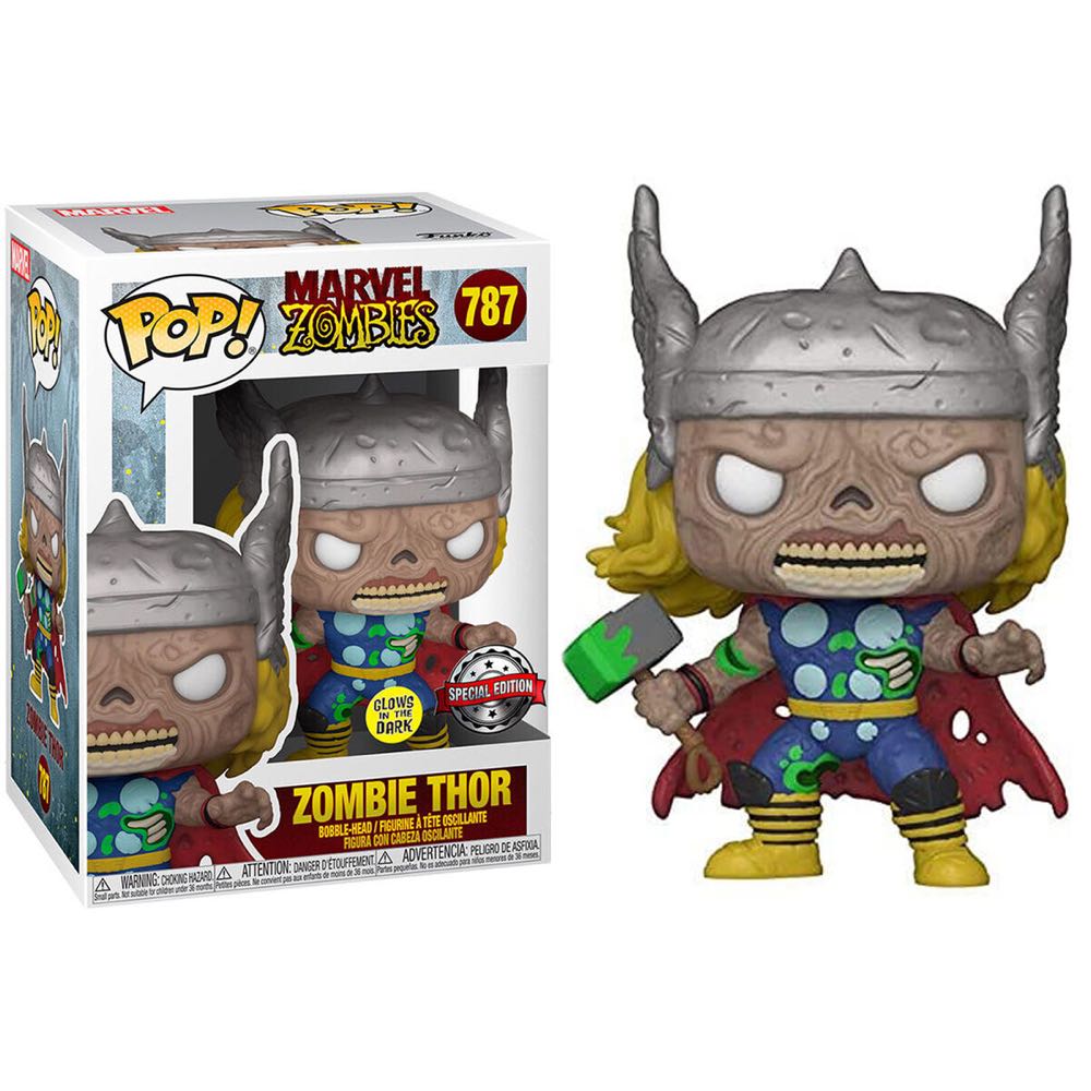 Marvel Zombies -787- Zombie Thor - Marvel Universe vinyl figure collectible [Barcode 889698556460] - Main Image 2