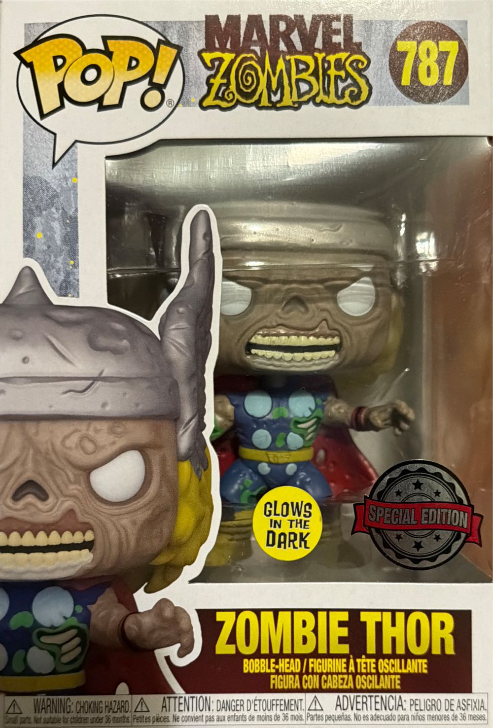 Marvel Zombies -787- Zombie Thor - Marvel Universe vinyl figure collectible [Barcode 889698556460] - Main Image 4