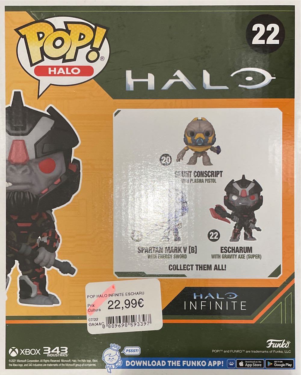 halo - Halo vinyl figure collectible [Barcode 889698593397] - Main Image 2