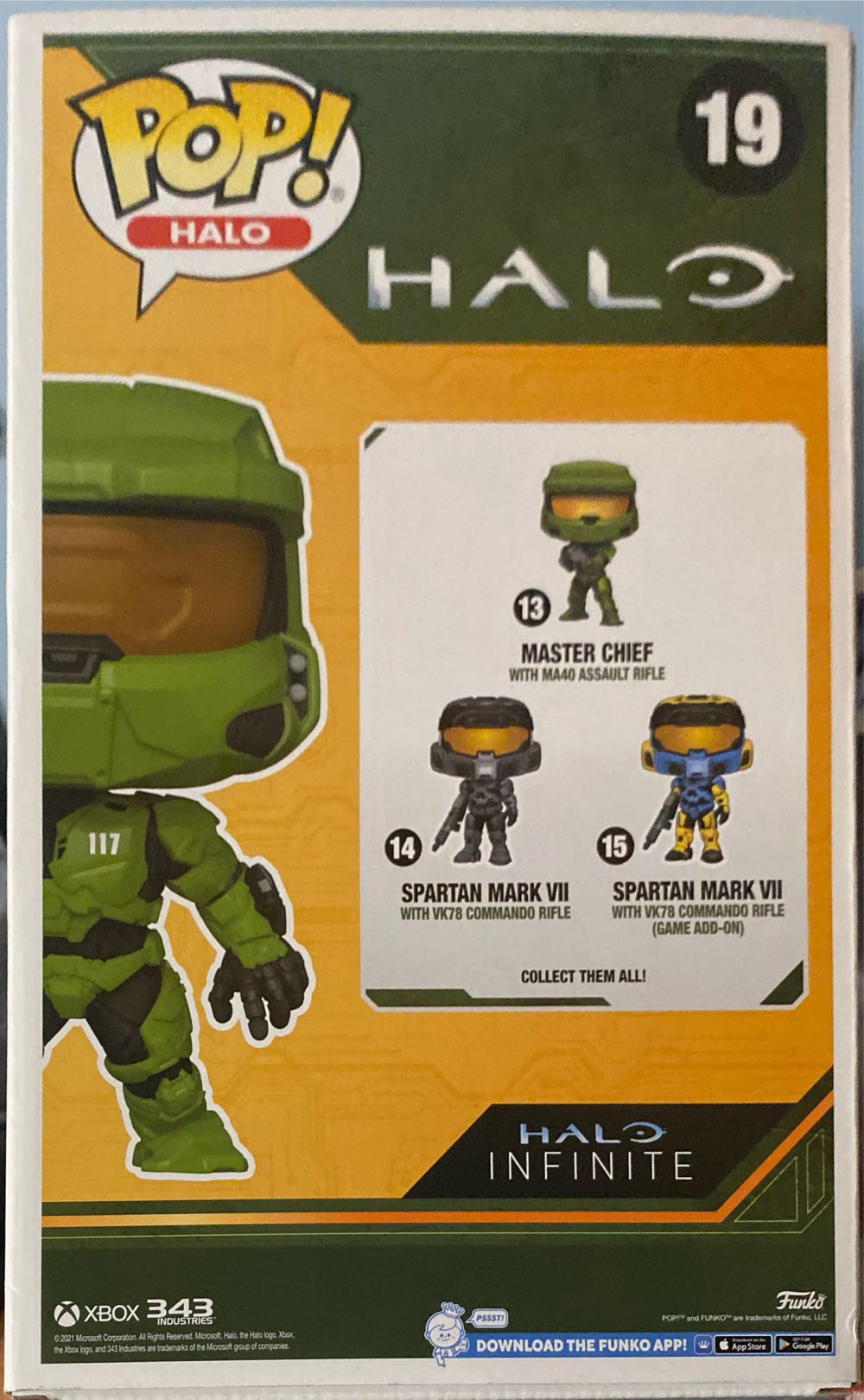 Master Chief (With Energy Sword And Grappleshot) - Halo vinyl figure collectible [Barcode 889698588348] - Main Image 3