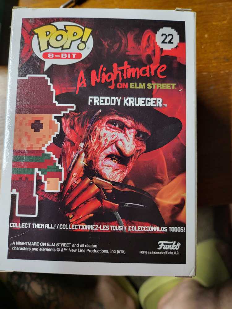 Pop 8 Bit Freddy  vinyl figure collectible - Main Image 2