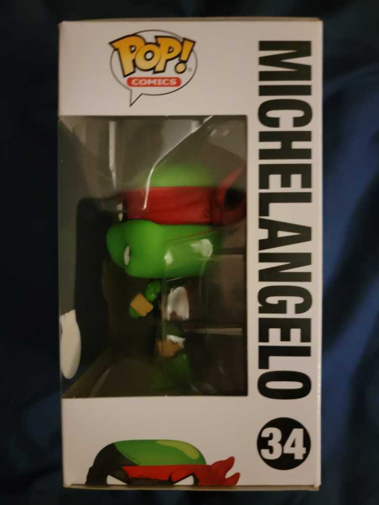 Michelangelo - 34 - Eastman And Laird’s Teenage Mutant Ninja Turtles -special edition - Funko Pop Comics - Teenage Mutant Ninja Turtles vinyl figure collectible [Barcode 889698606530] - Main Image 4