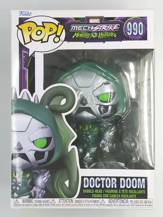 Doctor Doom: Marvel Mech Strike Monster Hunters - Marvel Universe vinyl figure collectible [Barcode 889698615228] - Main Image 3