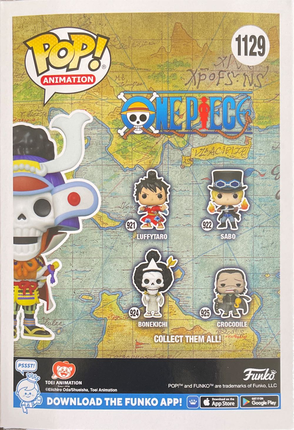 Samurai Brook - One Piece vinyl figure collectible [Barcode 889698632195] - Main Image 3