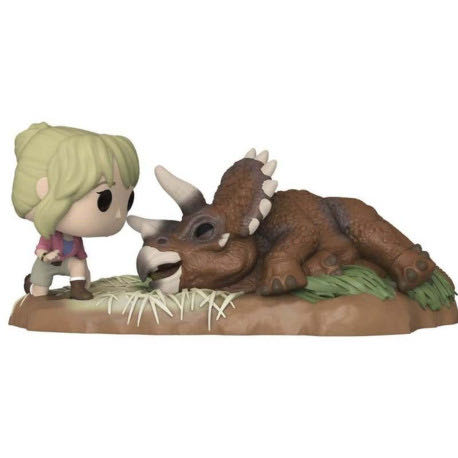 Dr. Sattler With Triceratops - Jurassic Park vinyl figure collectible [Barcode 889698624732] - Main Image 4