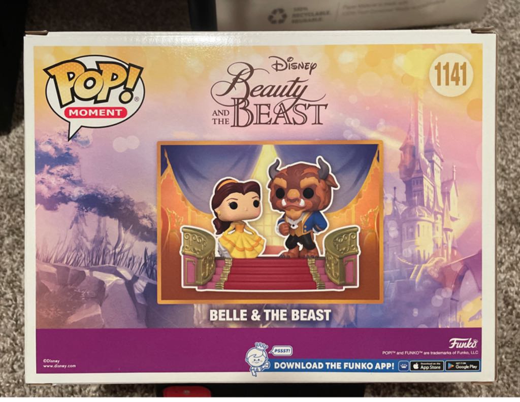 Belle & The Beast - Beauty and the Beast vinyl figure collectible [Barcode 889698575881] - Main Image 2