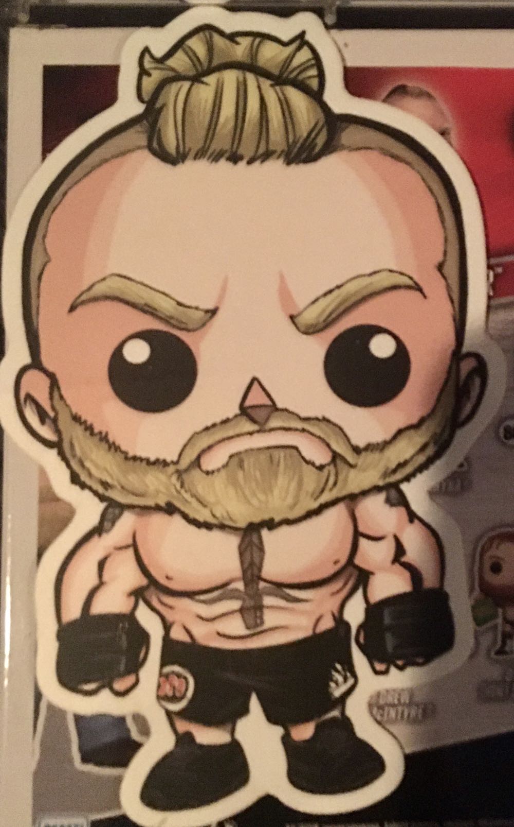Funko Pop 110 Brock Lesnar Amazon Exclusive - WWE vinyl figure collectible [Barcode 889698629249] - Main Image 3