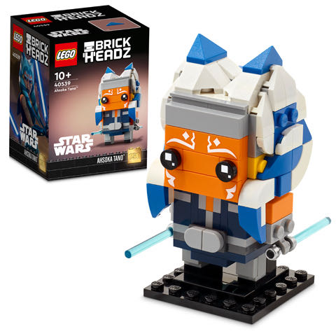 Ahsoka Tano-Star Wars: Ahsoka Tano (Brickheadz) - Disney vinyl figure collectible [Barcode 673419359719] - Main Image 2