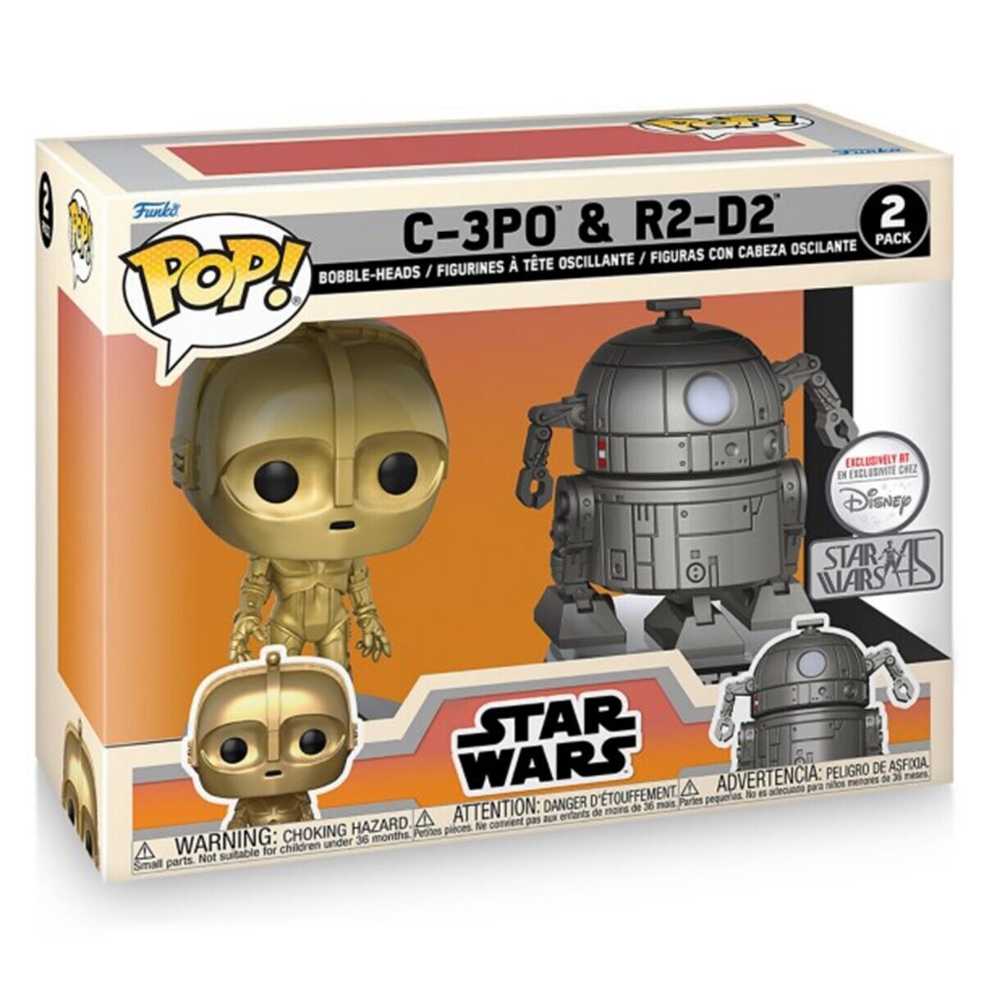 Star Wars C-3PO & R2-D2 (Concept) - Star Wars vinyl figure collectible [Barcode 889698637275] - Main Image 2