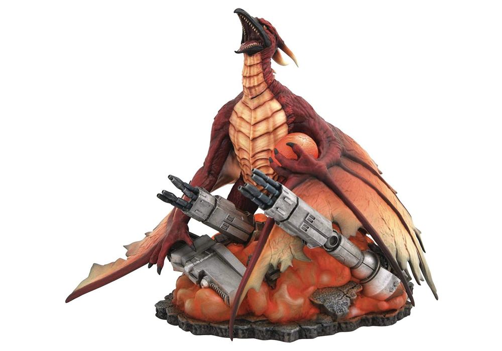 Diamond Select Gallery : Rodan ( 1993 ) ( PVC Diorama ) - Godzilla vinyl figure collectible [Barcode 699788836453] - Main Image 2