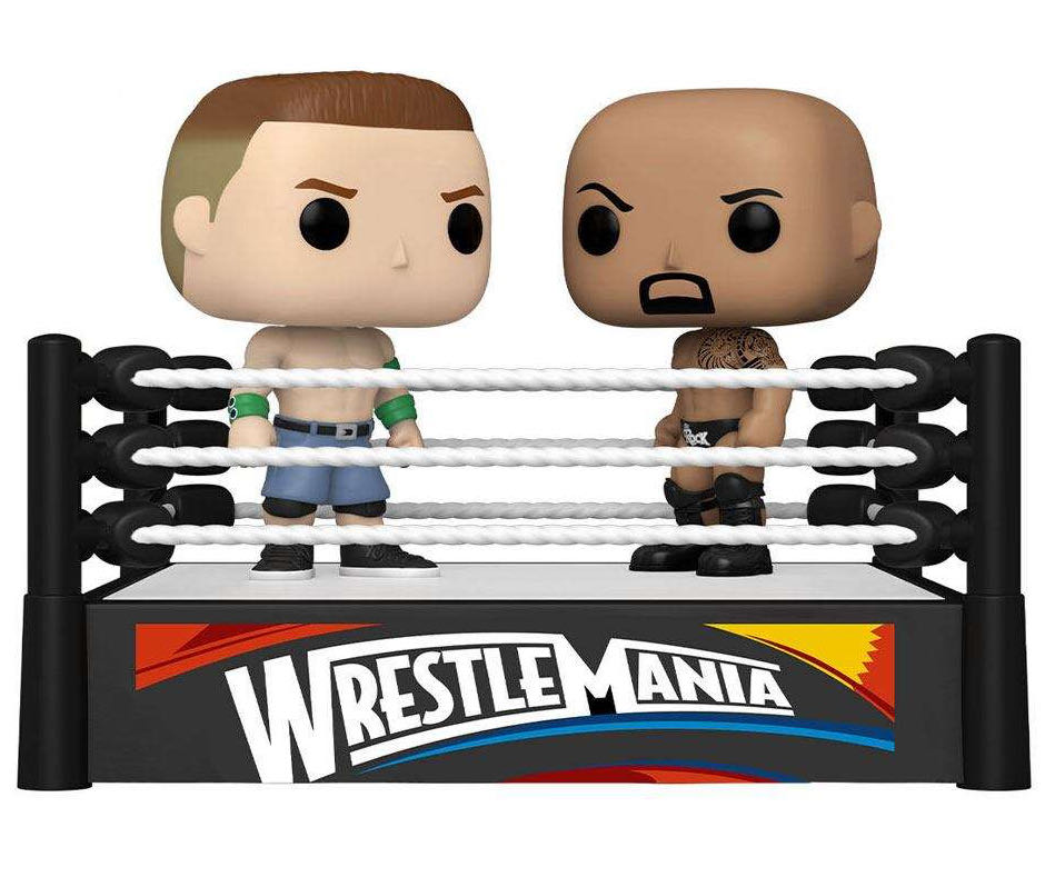 John Cena and The Rock - WWE vinyl figure collectible [Barcode 889698614634] - Main Image 3