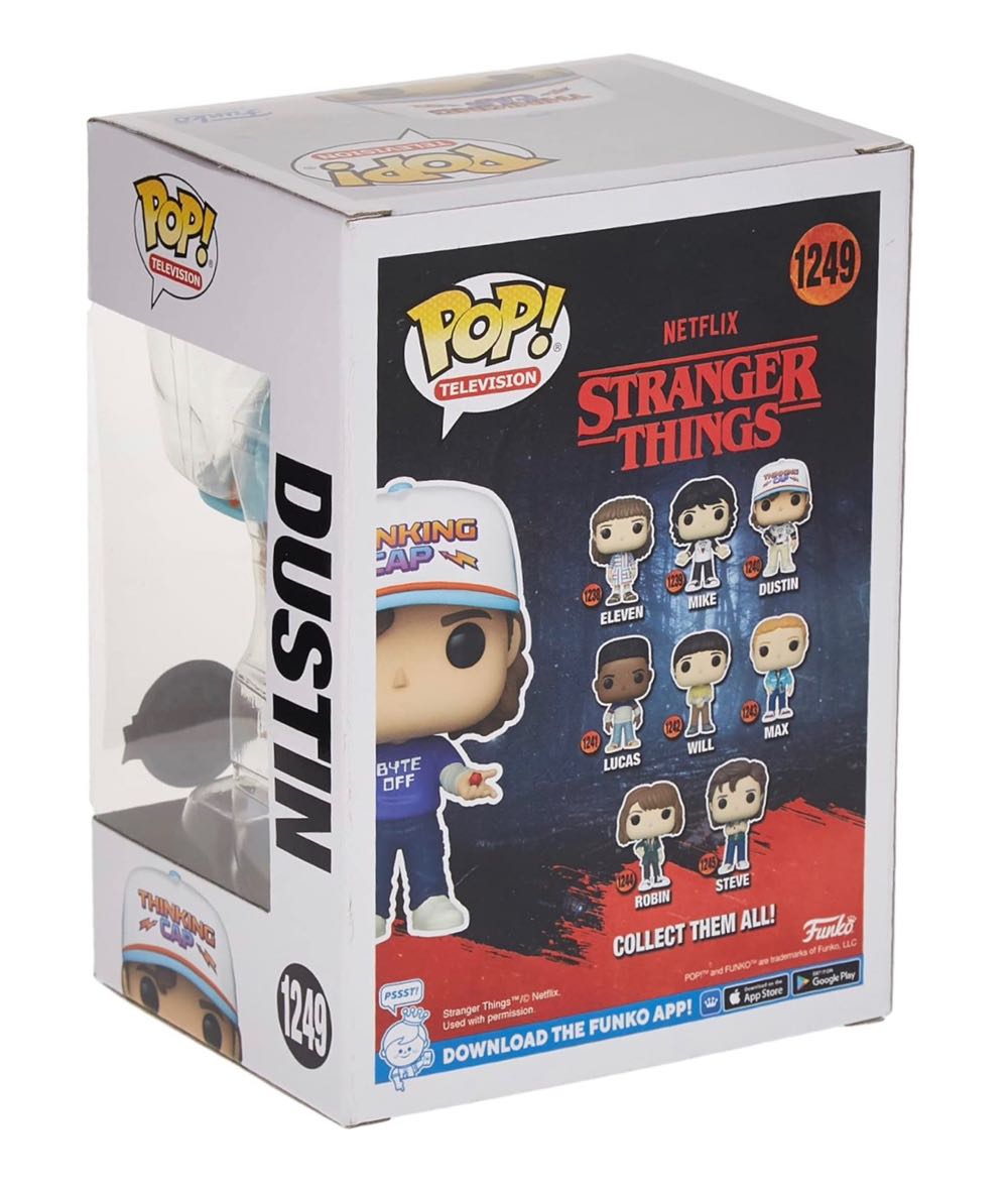 Dustin - Stranger Things vinyl figure collectible [Barcode 889698623926] - Main Image 4