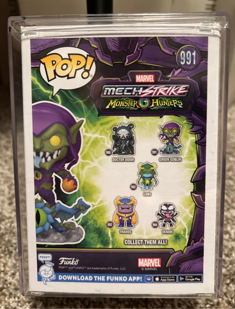 Spider-man: Green Goblin, #991 - Avengers: Mech Strike vinyl figure collectible [Barcode 889698615235] - Main Image 2