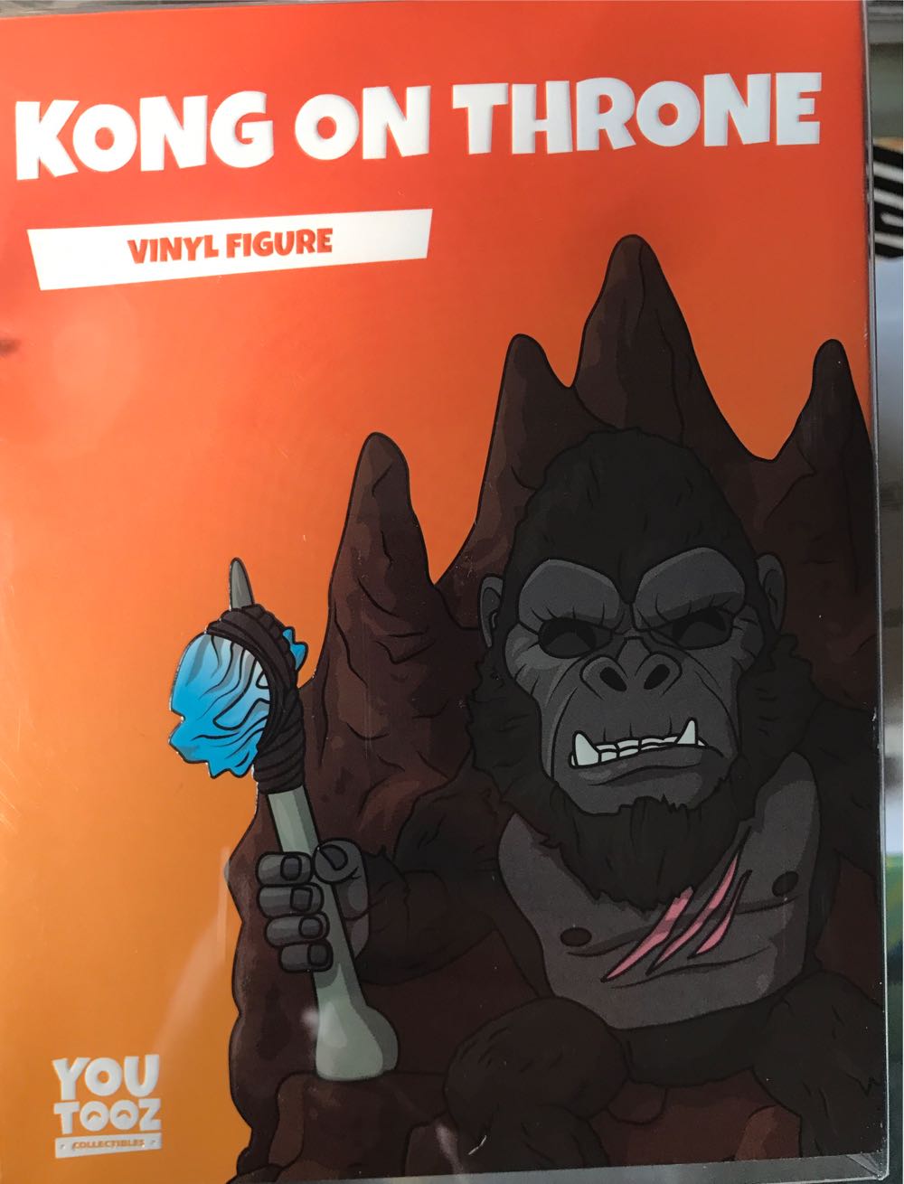 You Tooz Collectibles # 1 : Kong On Throne  vinyl figure collectible [Barcode 810085550785] - Main Image 3