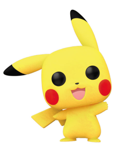 Pokemon Pikachu Waving Flocked Exclusive - Pokémon vinyl figure collectible [Barcode 889698624695] - Main Image 3