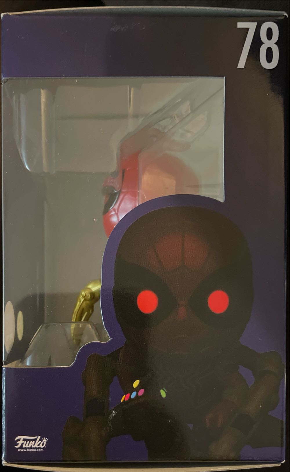 Iron Spider - Infinity Saga (78) Mini - Marvel Universe vinyl figure collectible [Barcode 889698610827] - Main Image 2