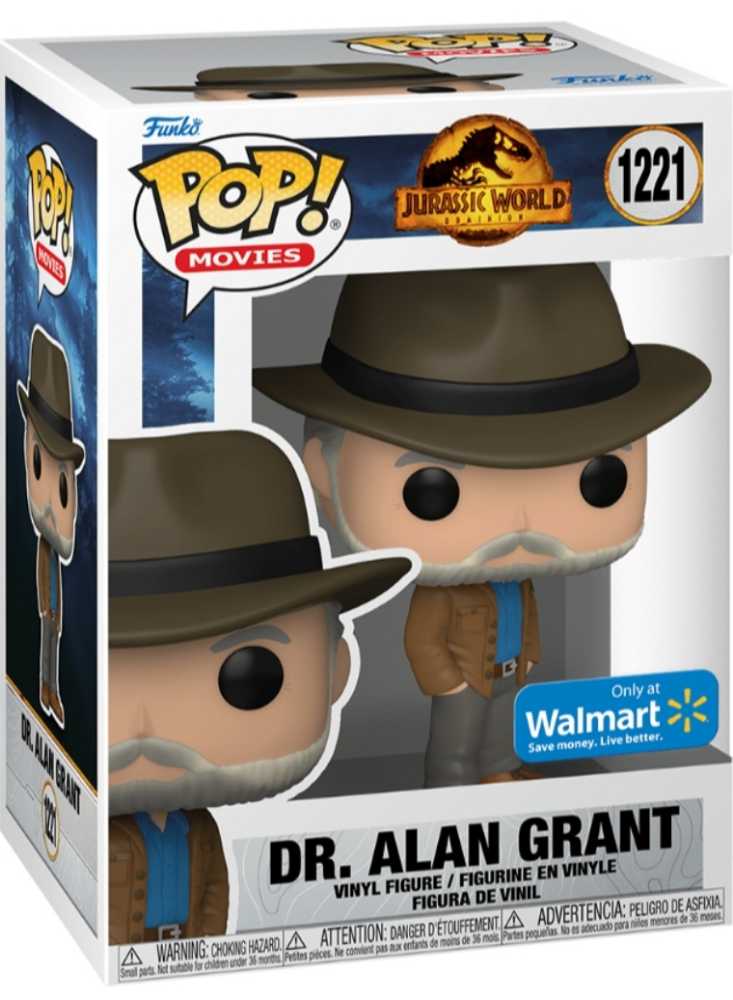 Dr. Alan Grant - Jurassic World vinyl figure collectible [Barcode 889698622271] - Main Image 2