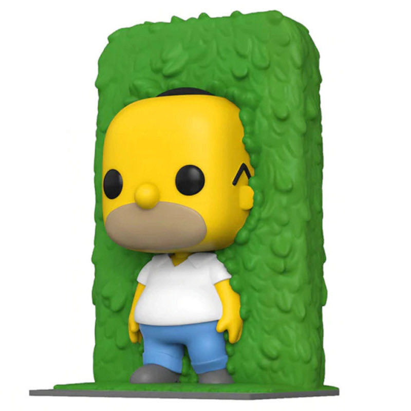 Homer in Hedges - The Simpsons vinyl figure collectible [Barcode 889698623438] - Main Image 3