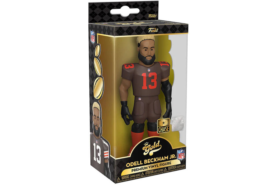 Odell Beckham Jr GOLD CHASE - NFL vinyl figure collectible - Main Image 2
