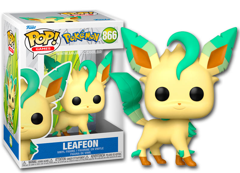 Leafeon - Pokémon vinyl figure collectible [Barcode 889698622660] - Main Image 2