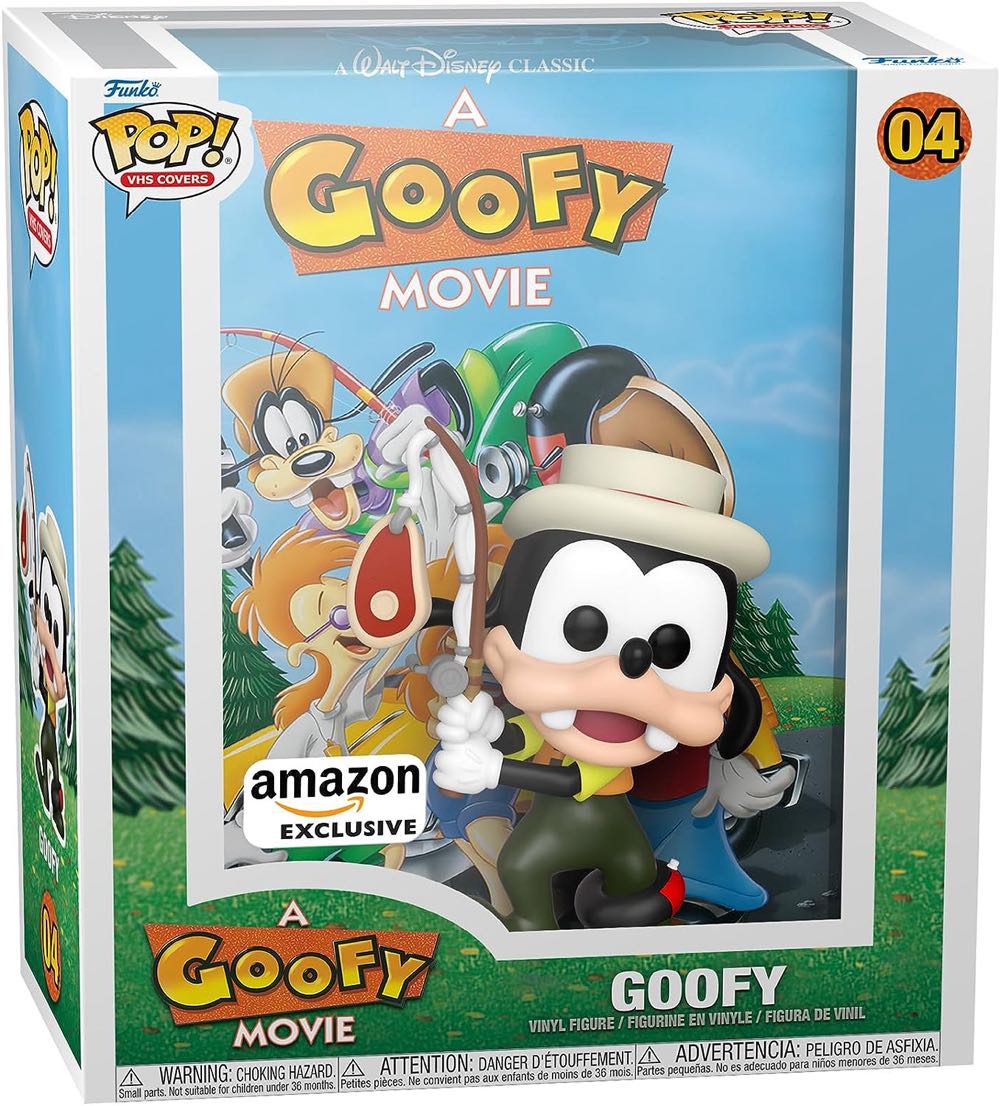 VHS Covers: Goofy (A Goofy Movie) - Disney vinyl figure collectible [Barcode 889698618267] - Main Image 3