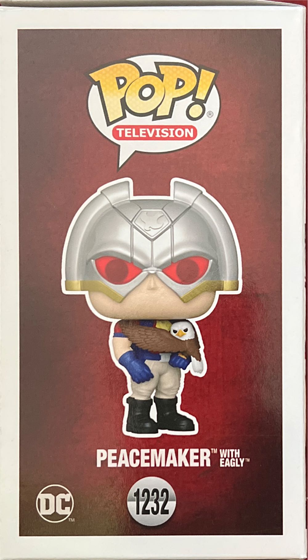 Peacemaker With Eagly - DC Universe vinyl figure collectible [Barcode 889698641814] - Main Image 4