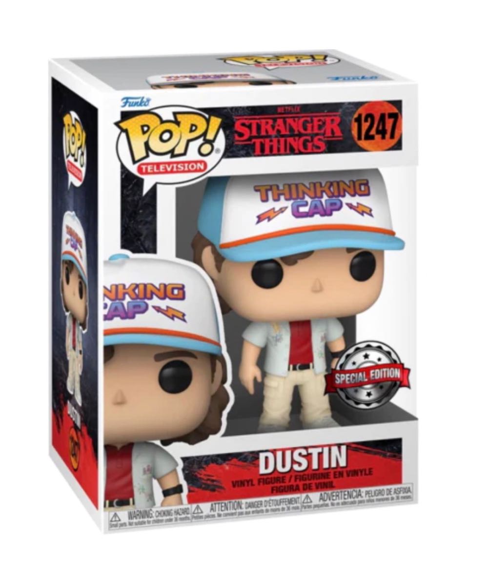 Dustin - Stranger Things vinyl figure collectible [Barcode 889698623902] - Main Image 3