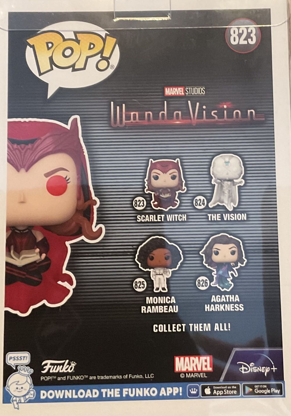 Scarlet Witch - Marvel Universe vinyl figure collectible [Barcode 889698623452] - Main Image 3