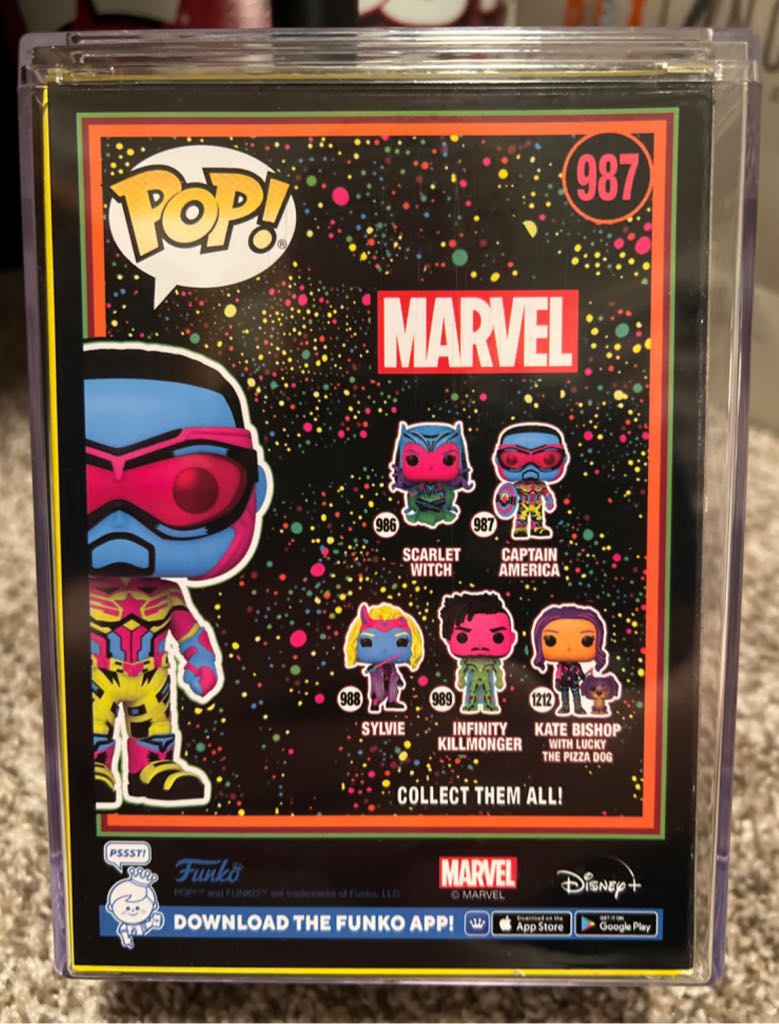 Captain America - Marvel Universe vinyl figure collectible [Barcode 889698627559] - Main Image 2