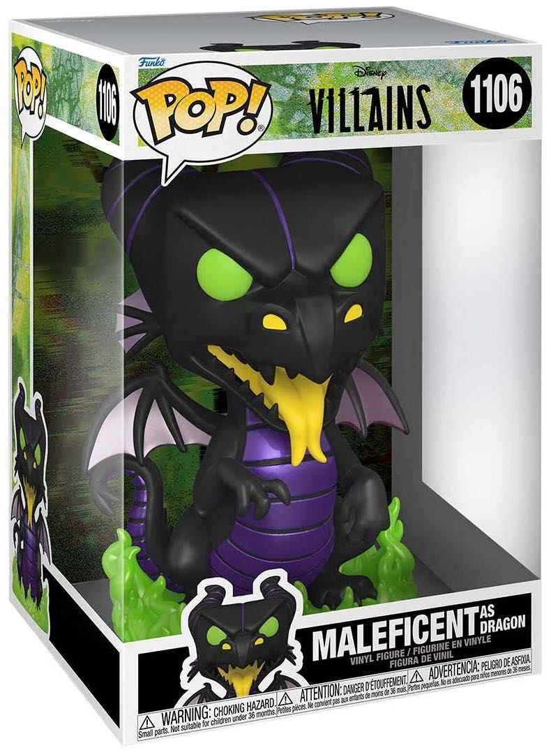 Disney: Maleficent as Dragon - Disney Villains vinyl figure collectible [Barcode 889698573542] - Main Image 2