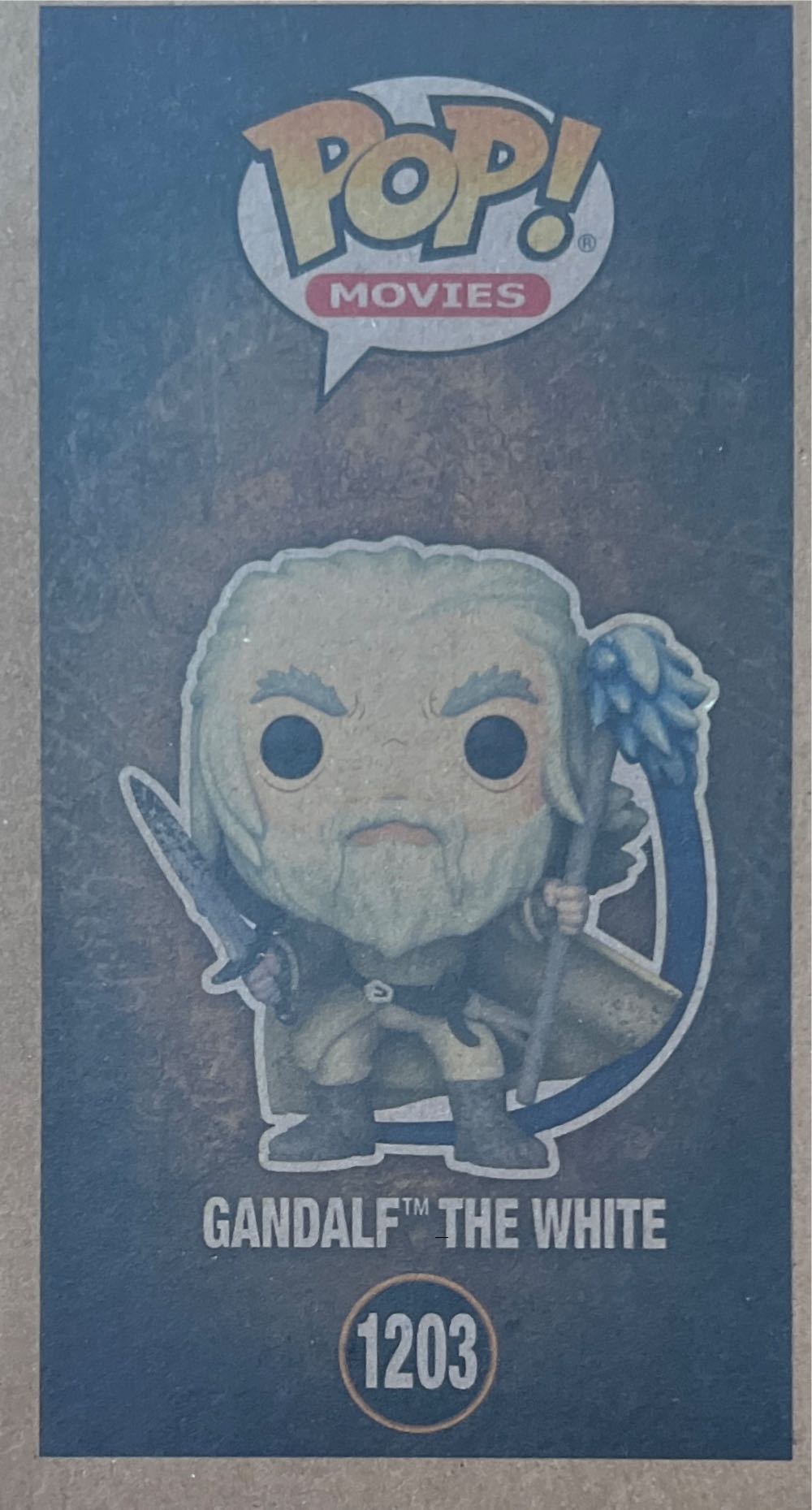 POP! MOVIES: 1203 Gandalf The White Vinyl Figure - The Lord of the Rings vinyl figure collectible [Barcode 889698623391] - Main Image 2