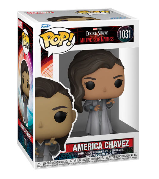 America Chavez - Doctor Strange vinyl figure collectible [Barcode 889698624060] - Main Image 3