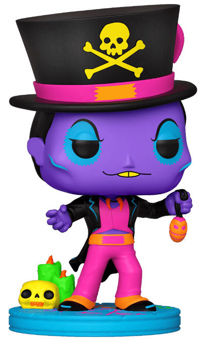 Dr. Facilier (Blacklight) - Princess and the Frog vinyl figure collectible [Barcode 889698603942] - Main Image 4