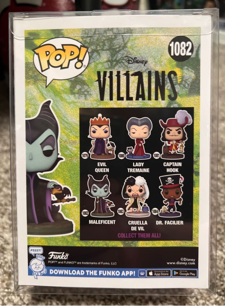 Maleficent - Disney Villains vinyl figure collectible [Barcode 889698573528] - Main Image 2