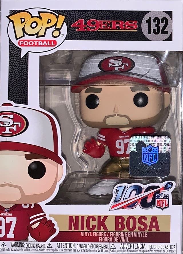 Nick Bosa - NFL vinyl figure collectible [Barcode 889698428781] - Main Image 2