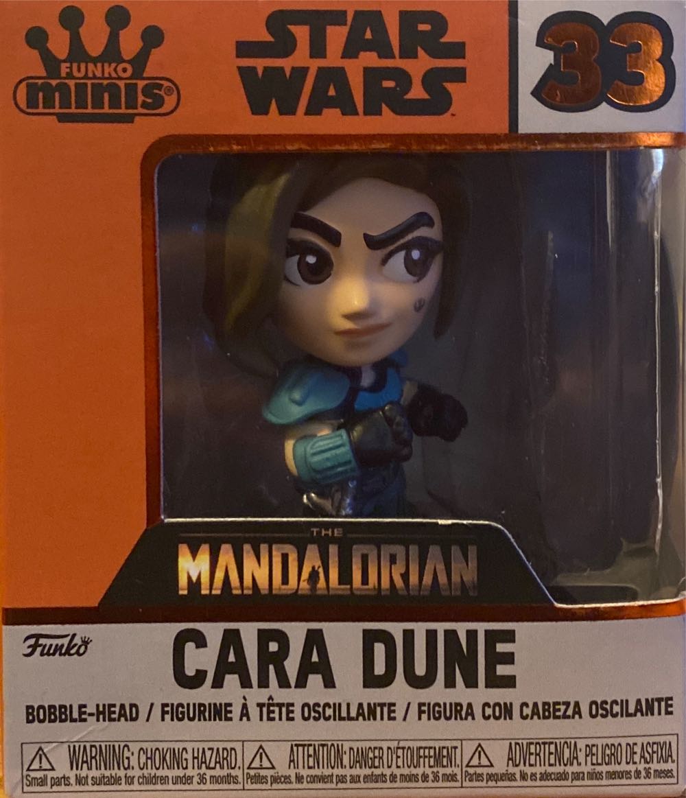 Cara Dune - Star Wars: The Mandalorian vinyl figure collectible [Barcode 889698570640] - Main Image 3