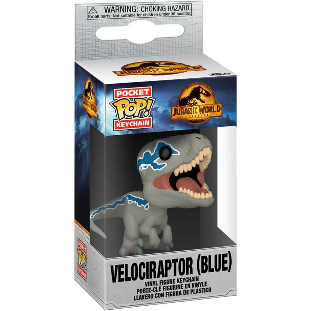 JW Dominion Pocket: Blue - Jurassic World vinyl figure collectible [Barcode 889698552998] - Main Image 2