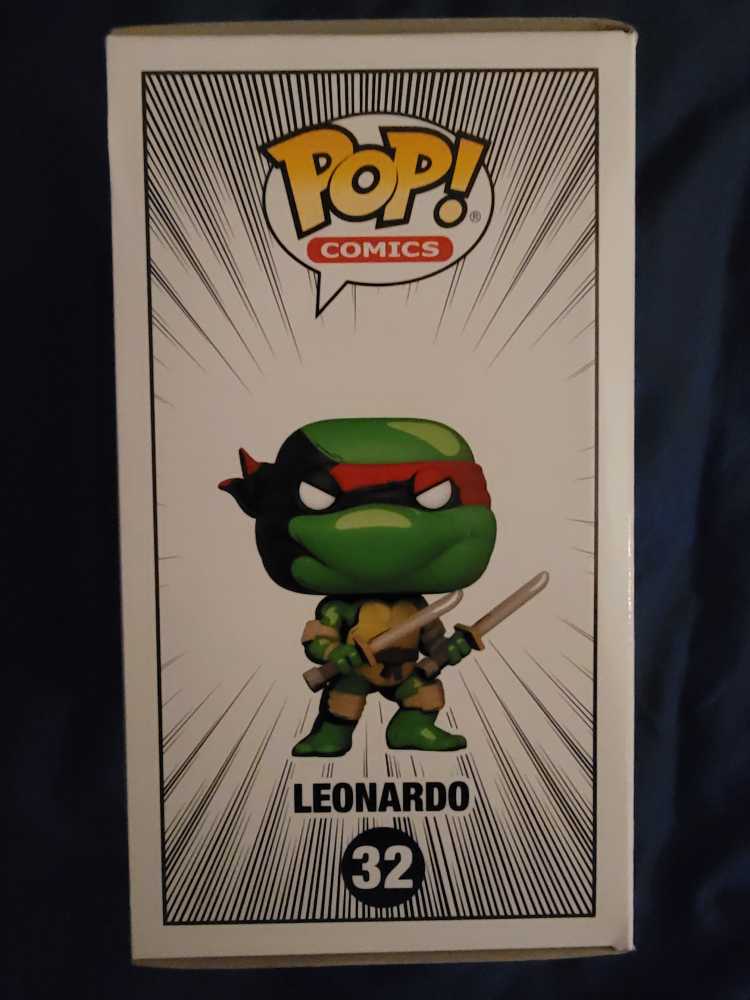 TMNT -32- Leonardo - Teenage Mutant Ninja Turtles vinyl figure collectible [Barcode 889698606523] - Main Image 3