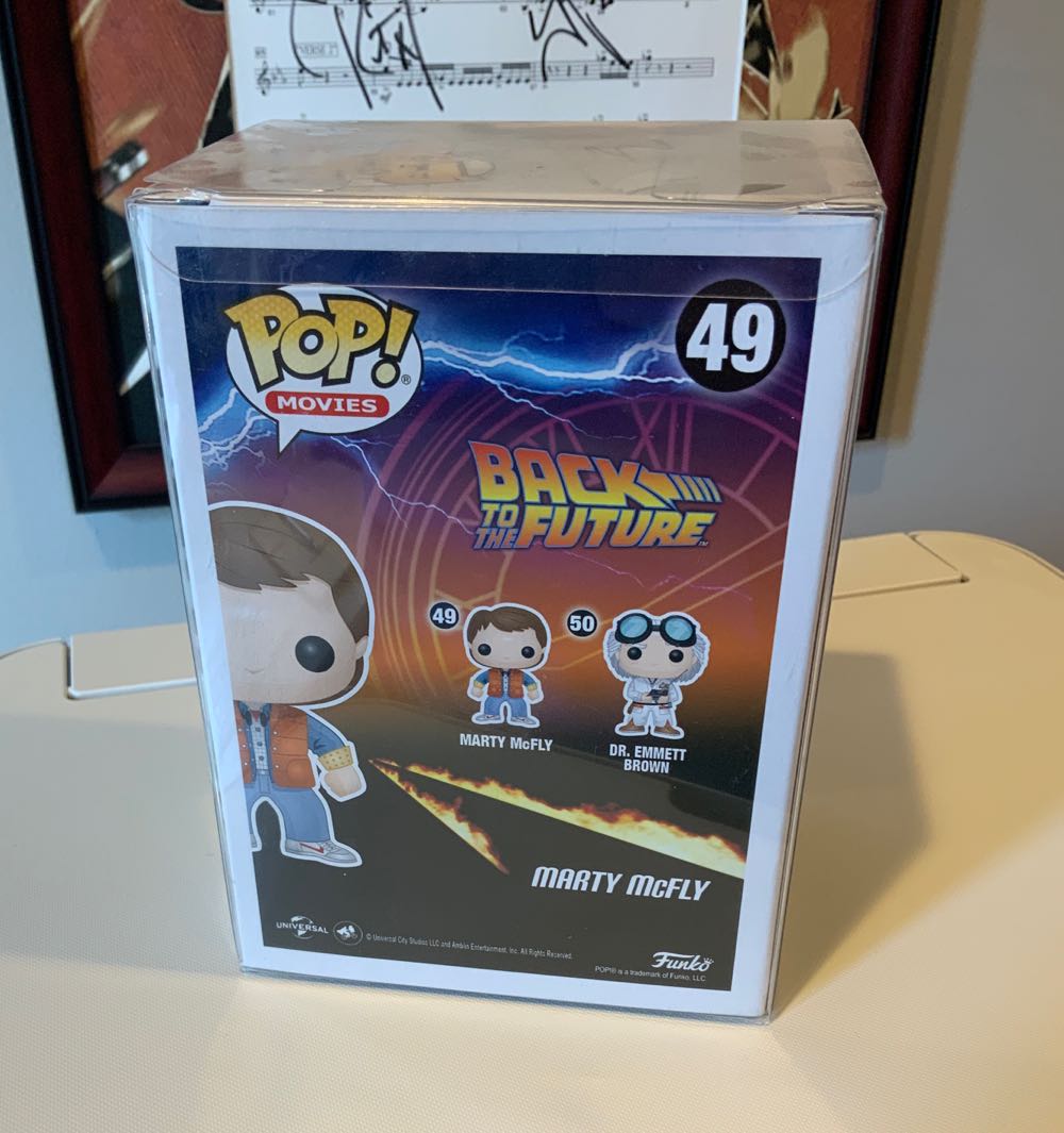 Marty Mcfly - Plutonium Glow In The Dark  vinyl figure collectible - Main Image 2