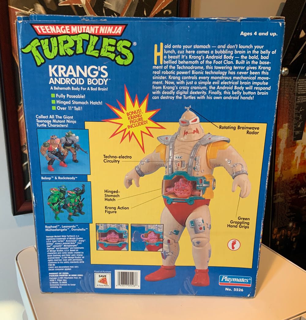 Krang’s Android Body - Teenage Mutant Ninja Turtles - Teenage Mutant Ninja Turtles vinyl figure collectible [Barcode 043377055266] - Main Image 3
