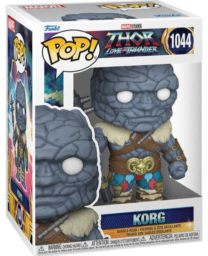 #1044 MARVEL: Thor Love And Thunder: Korg - Thor vinyl figure collectible [Barcode 889698624251] - Main Image 2