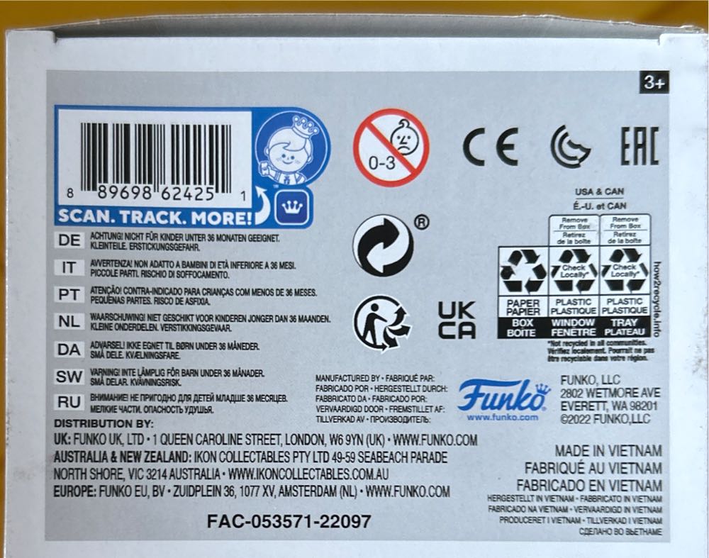 #1044 MARVEL: Thor Love And Thunder: Korg - Thor vinyl figure collectible [Barcode 889698624251] - Main Image 4