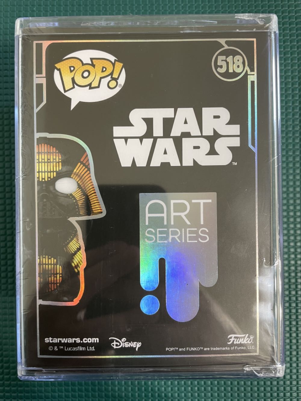 #518: Darth Vader (Bespin) - Star Wars vinyl figure collectible [Barcode 889698632805] - Main Image 4