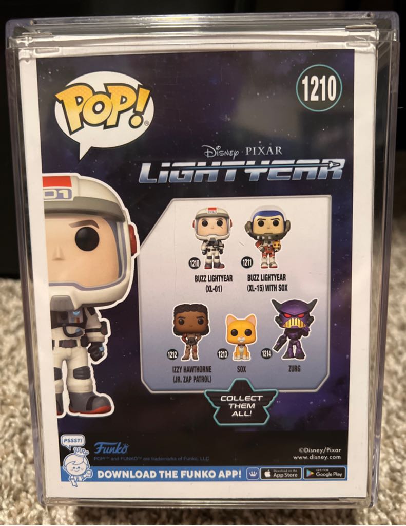 Funko Pop! Lightyear: Buzz Lightyear (XL-01) # 1210 - Toy Story vinyl figure collectible [Barcode 889698639484] - Main Image 2
