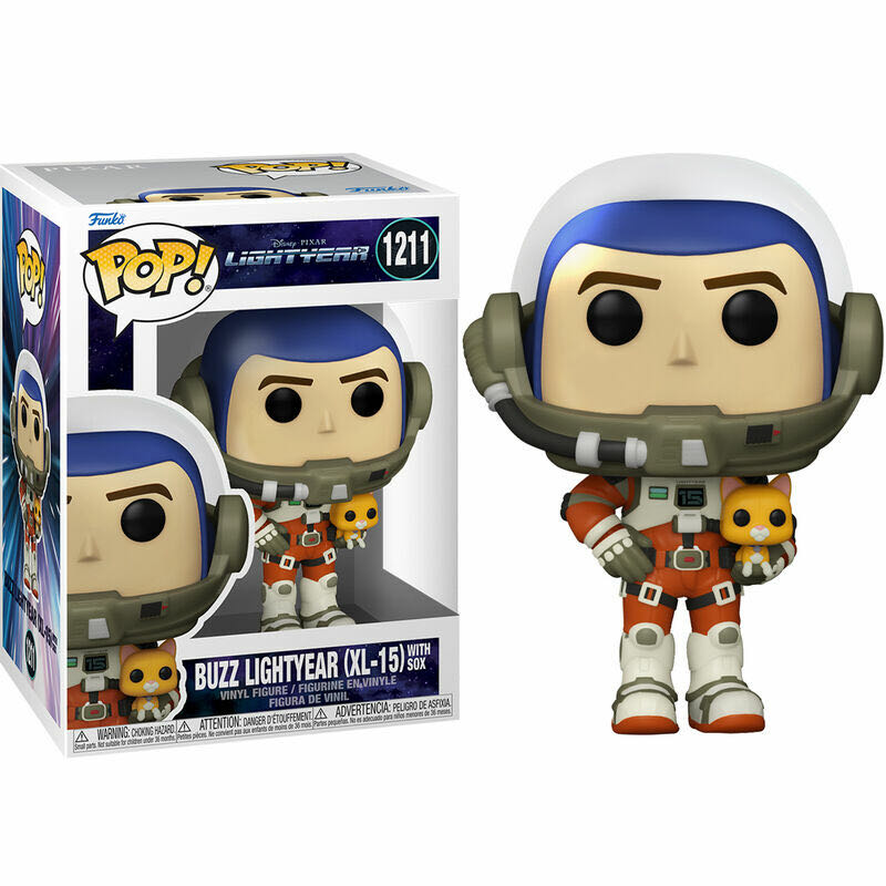 Funko Pop! Lightyear: Buzz Lightyear (XL-15) With Sox # 1211 - Disney vinyl figure collectible [Barcode 889698639491] - Main Image 3
