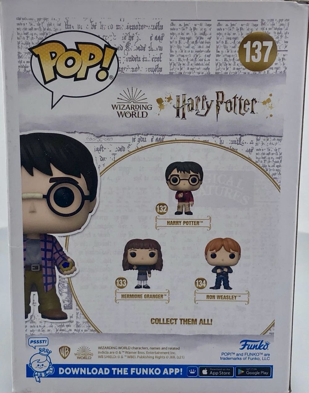 Harry Potter - Harry Potter vinyl figure collectible [Barcode 889698589611] - Main Image 2