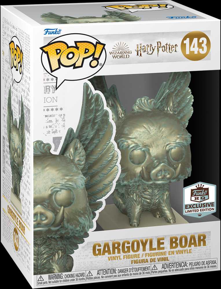 Gargoyle Boar - Harry Potter vinyl figure collectible [Barcode 889698608039] - Main Image 2